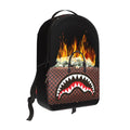 Sprayground Bag Of Money On Fire Backpack B7675
